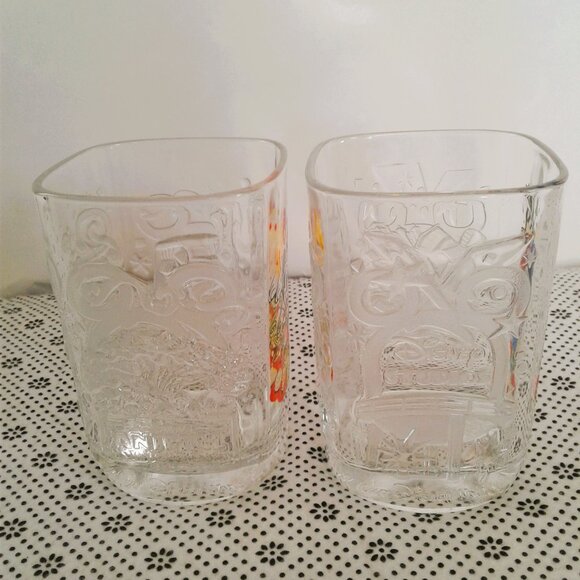 Set of 2 Vintage Mickey Mouse Hollywood Studios 2000 Glass McDonald's - Picture 4 of 6